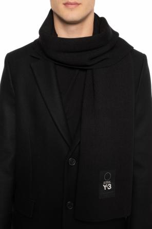 Logo-patched scarf, zdjęcie 2 Logo-patched scarf od Y-3 Yohji Yamamoto